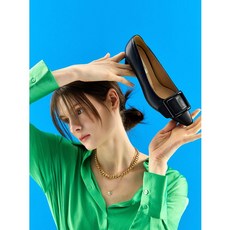 마지막수량나인웨스트 양가죽 벨르 스퀘어 펌프스5cm 7color NW040 615035