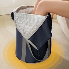 습식 휴대용 홈케어 족욕기 발 족탕기 간편한 다리 11793pc 1(PC), 다크네이비