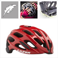 레이저 NEW 블레이드+ 아시안 핏 로드용 자전거 헬멧 / LAZER BLADE+ ASIAN FIT ROAD CYCLING HELMET, 레드블랙, 1개