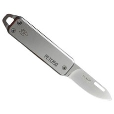 펫카소 휴대용 접이식 호신용 반영구 올메탈 USB 디자인 칼, 1개