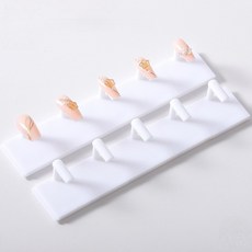미니 분리형 네일팁 팁스탠드 10P, 1개, 화이트
