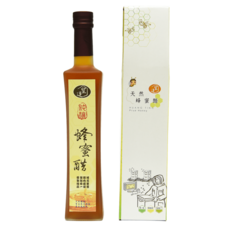 皇廷養蜂場 純釀蜂蜜醋 500ml 促進消化 健康首選, 1個