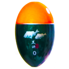 긱스코리아 나노 레이더(전유동) 중중심 구멍찌 수제 고감도 바다낚시찌 찌낚시, 그린B, 1개