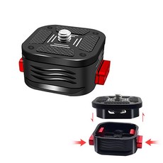 라이트닝 VF-38 도브테일 퀵릴리즈 퀵슈 플레이트 KIT, 1세트
