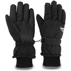 여성용 겨울 스키 눈 장갑 - 따뜻하고 방수되는 스노보드 미트 논슬립 터치스크린