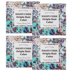 제니하우스 염색약 시즌3 살롱코드 오리진 홈쇼핑 4박스, 모카브라운, 4개