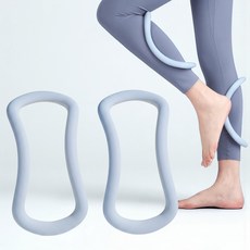 하루잡화 종아리 알빼는 필라테스 요가링, 2개, 블루