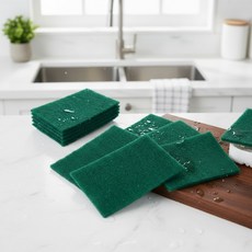 일회용 주방 설거지 수세미 찌든때 제거용 10개입, 1개