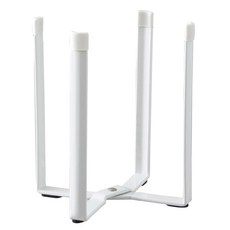 야마자키실업 접이식 음식물 봉투 꽂이 물병건조 선반 타워 6787/6788, 1개, WHITE
