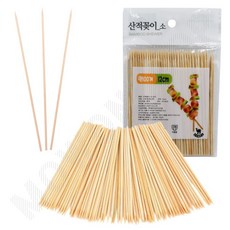대나무 꼬챙이 탕후루 꼬지 햄버거 꽂이 어묵 나무 꼬치 12cm 오뎅꽂이 핫도그꼬지, 1개