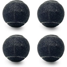 보행자용 테니스공 4개 세트 RMASCOV 미리 자른 의자 다리용 보라색, 검정