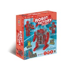 【海夫健康生活館】Gigo智高 機器人工廠大冒險(7449-CN), 1個, 紅色