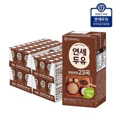 [연세두유] 든든한끼 23곡 두유 190ml (96팩), 96팩