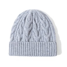 에볼루스 겨울 방한 기모 비니모자, 그레이(회색), 1개