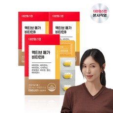 대원헬스랩 액티브 메가 비타민B 22.5g, 30정, 3개