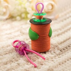 호환 20/50pcs 플라스틱 보빈 스레드 홀더 바느질 스레드 클립 스풀 보관 홀더 스레드 스풀 바느질, 01 20pcs