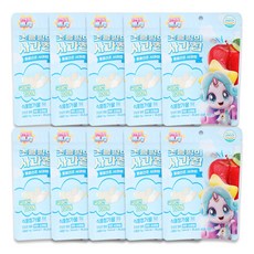 캐치티니핑 하츄핑의 딸기칩 초롱핑의 사과칩 뽀니핑의 배칩, 15g, 10개