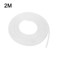 2M/5m 자동차 도어 보호기 충돌 방지 스트립 U 유형 고무 가장자리 보호, [04] 2M White