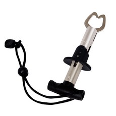 ETShop 便攜型釣魚夾 魚嘴夾, 黑色, 1個