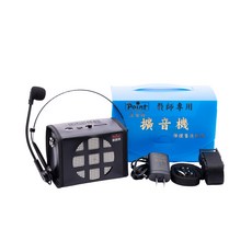 Point 教學麥克風 頭戴式擴音器 輕巧便攜 音質清晰 適用於教學導覽演講, 銀灰色, DF-818