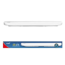 번개표 LED 샤크 르네아르 일자등 50w 900mm 기구 방등 주방등 P5065D90S, 주광색
