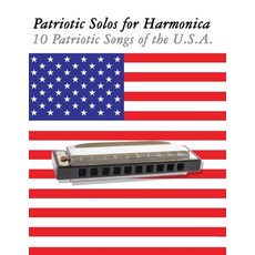 (영문도서)Patriotic Solos for Harmonica: 10 Patriotic Songs of the U.S.A. Paperback, E. C. Masterworks, English, 9789974937154
