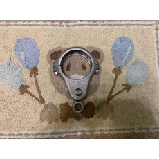 놀이터 그네 부품 보수 버튼 회동구 버클 공원 베어링 diy 스윙, 1개, 내경 60mm