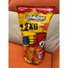 CookieTime 三重巧克力餅乾 1.2公斤, 詳見包裝, 詳見包裝