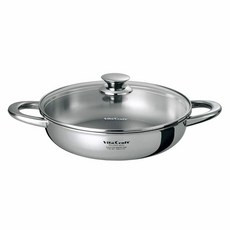 VitaCraft 멀티플 팬 양수냄비, 1개, 25cm, 실버