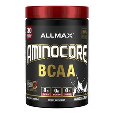 ALLMAX Aminocore BCAA支鏈胺基酸粉 白葡萄口味, 1個, 315g