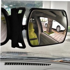 사각지대 차량 후석 안전 미니 백미러 거울 1개