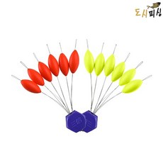 멈춤 발포찌 연주찌 학꽁치 벵어돔 (6개입), 주황/5호