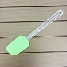 H&S樂購百貨 耐熱矽膠刮刀25cm 食品級壓克力柄 烘焙工具 蛋糕刮刀 奶油刮刀, 1個, 隨機