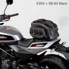 Riderment萊德曼 實體店面 零碼出清 日本 DEGNER SB-93 全牛皮質感後座包 9L 贈防水袋, 黑, 1個