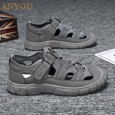 남성용 여름 운동화 등산화 샌들 통기성 가벼운 신발 편안한 아웃도어 스니커즈