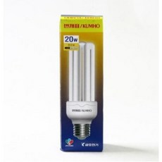 금호 삼파장 EFTR20EX-L EL 20W 2700k, 전구색, 5개