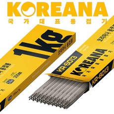 코리아나 아크 용접봉 KR-6013 1kg 소포장 철 용접봉 연강봉, 1개, 코리아나 철용접봉-3.2 1kg KR-6013