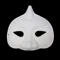 종이탈 외뿔도깨비 종이 도깨비 가면 공예 만들기 탈, 단품