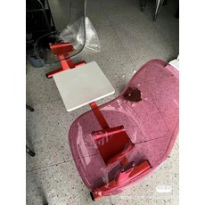 저스트조이 포장마차테이블세트 테이블세트 포차 정원, 1개, 2 투명 화이트 핑크 소형 커피 테이블 포함 실내용 1