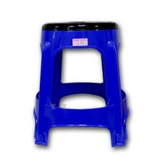 포장마차 의자 원형 보조 편의점 플라스틱 야외 70386pc 1(PC), 파랑