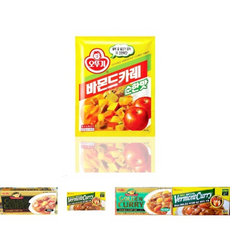 오뚜기 바몬드 카레 순한맛 /가루/커리/분말/카래/대용량/1키로/파우더, 1kg, 1개