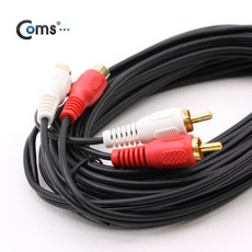 (AV3811) Coms RCA 케이블(2선/연장) 10M, 단일 모델명/품번, 1