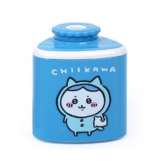자동으로 연필이 깎이는 귀염둥이 치카와 연필깎이 건전지 별도구매, 블루