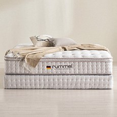 럼멜 R3700 천연 양모 허리에 좋은 하드 본넬 파워스프링 유로탑 매트리스 30cm, 슈퍼싱글, 리뷰이벤트 진행중