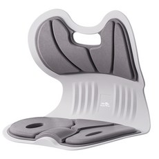 Aimitu 인체공학 체어 허리 자세교정 의자, 그레이