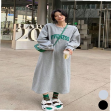 캐쥬얼원피스 여성 겨울 데일리 포근 기모 임부복 NJWD87A31