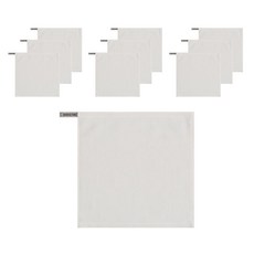 송월타월 30수 비비드 고리 손수건30, 10개, 아이보리