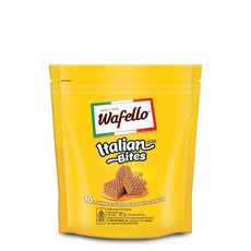 Wafello 迷你威化夾心餅 巧克力風味/焦糖奶油風味, 1個, 焦糖奶油風味95g, 95g