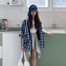 러브로지KC 체크후드남방(2XL)*2XL*