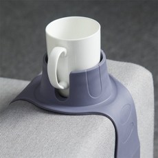 루미까사 소파팔걸이 컵홀더 쇼파리모콘수납주머니, 블랙